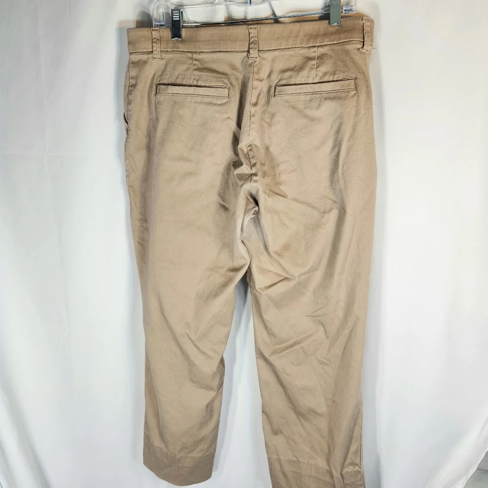Lee Regular Fit Mid Rise Tan Pants Waist Measures 37